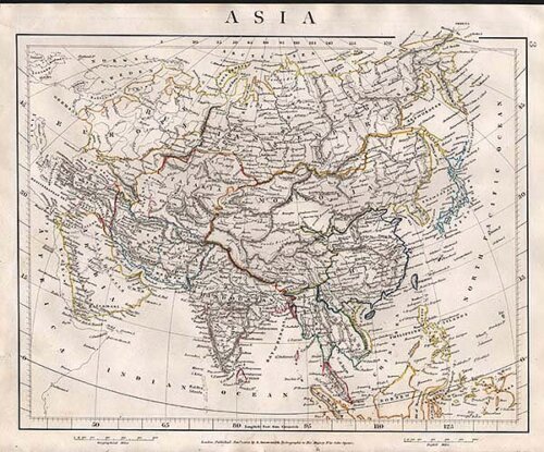 Asia  -  Aaron Arrowsmith