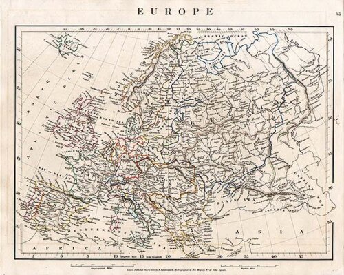 Europe  -  Aaron Arrowsmith