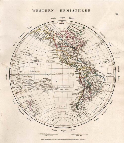 Western Hemisphere  -  Aaron Arrowsmith
