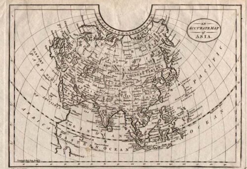 An Accurate map of Asia  -  Cornelius Paas 