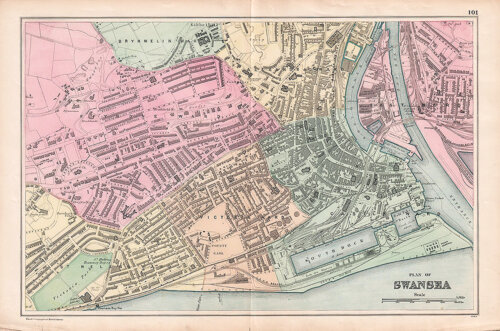Plan of Swansea