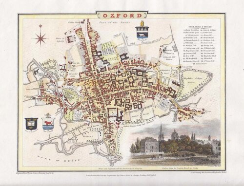 Oxford Town Plan - Cole & Roper 