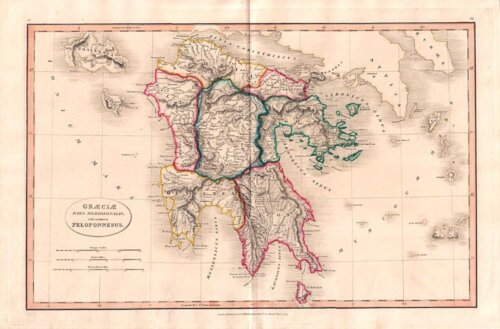 Charles Smith - Graeciae pars Meridionalis eui nomen Peloponnesus 