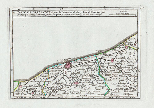 Carte De La Flandre..... 