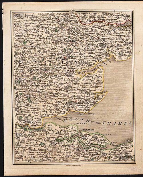 John Cary's New Map of England and Wales