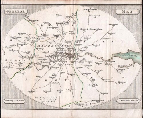 General Map -  John Cary