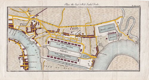 Plan the East & West India Docks