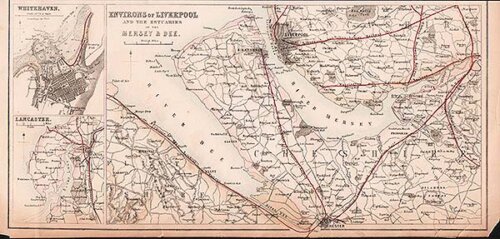 Environs of Liverpool and its Estuaries of the Mersey & Dee