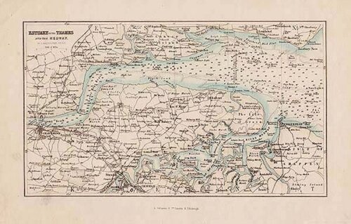 Estuary of the Thames and the Medway