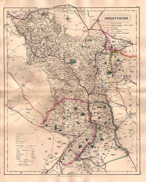 Hobson's Fox Hunting Map