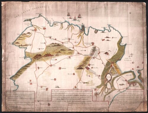 A Plan of that part of the County of Pembroke called Pen-Caer....