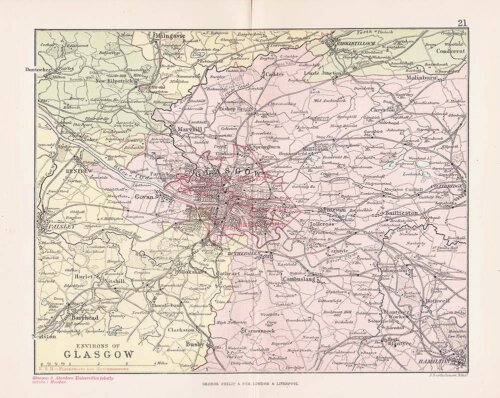 George Philip - Environs of Glasgow.