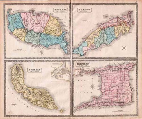 Grenada to Britain  Curacao to Holland Trinidad to Britain and Tobago to Britain  -  George Philip