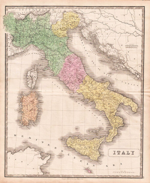 Italy - George Philip & Son 