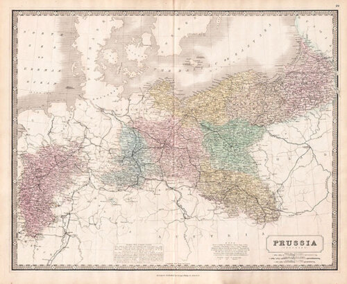 Prussia Preussen  -  George Philip and  Son
