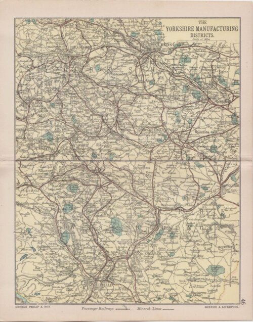 George Philip - Yorkshire Manufactoring Districts. 