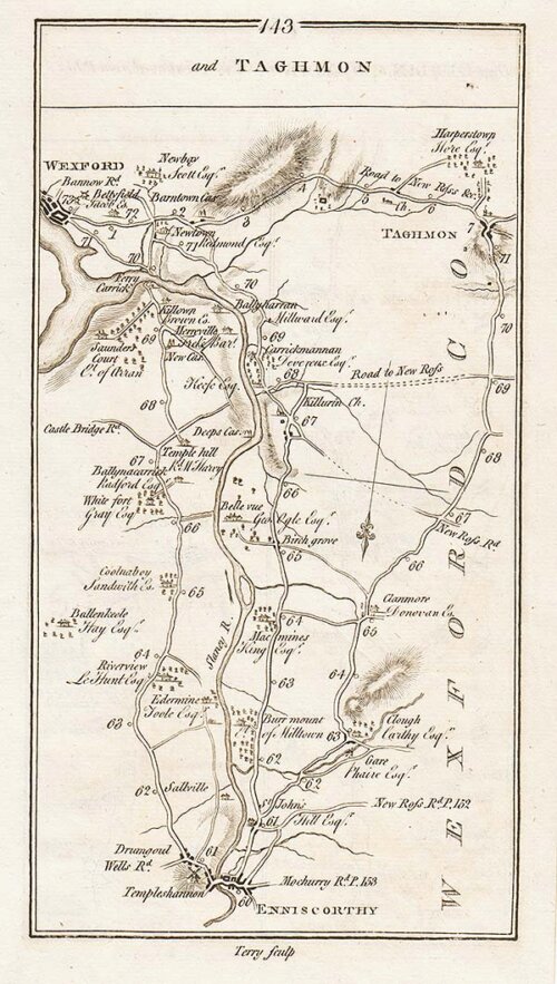 George Taylor and Andrew Skinner - Road from Enniscorthy to Wexford and Taghmon