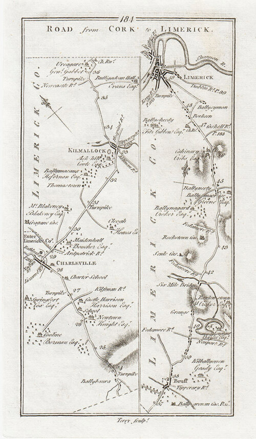 George Taylor and Andrew Skinner - Completion of the road from Cork to Limerick 