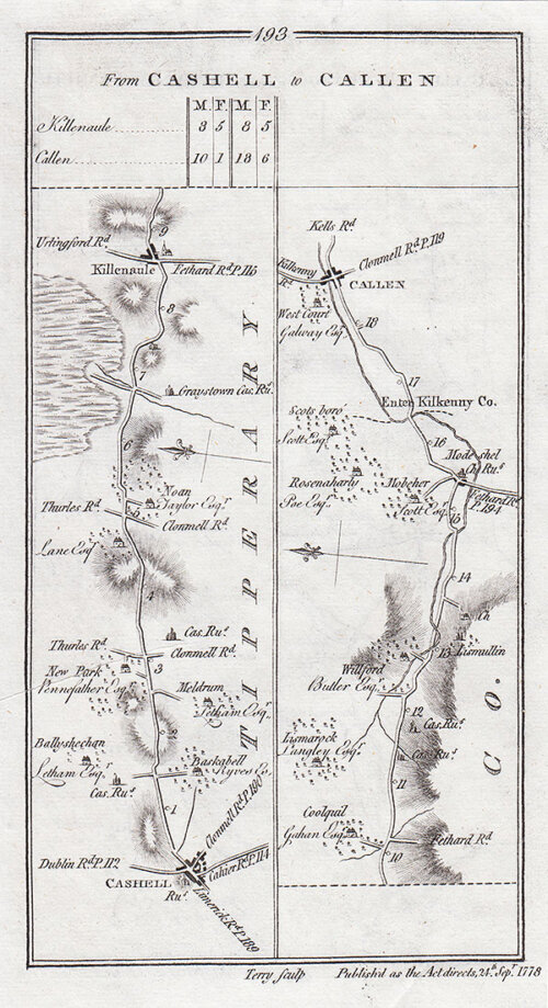 George Taylor and Andrew Skinner - Road from Cashell to Callen 