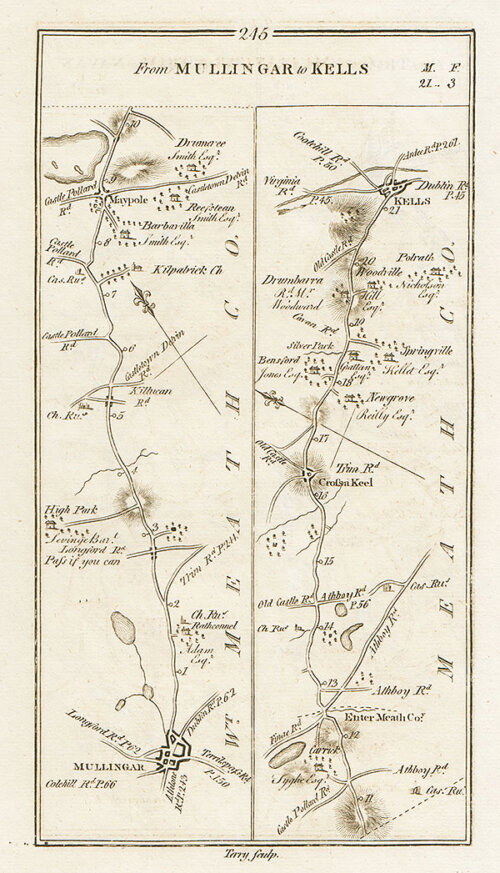 George Taylor and Andrew Skinner - Road from Mullingar to Kells