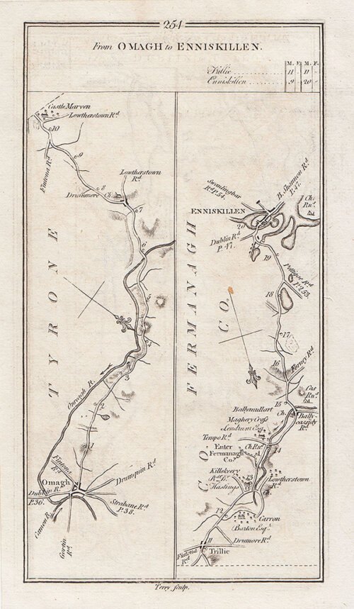 George Taylor and Andrew Skinner - Road from Omagh to Enniskillen