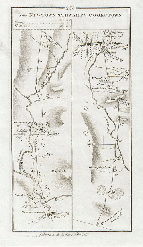 George Taylor and Andrew Skinner - Road from Newtown Stewart to Cookstown