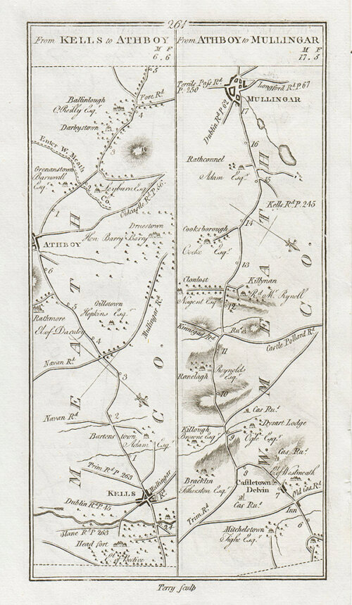 George Taylor and Andrew Skinner - Road from Kells to Athboy and on to Mullingar