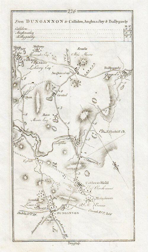 George Taylor and Andrew Skinner - Road from Dungannon to Callidon Aughnacloy & Ballygawly