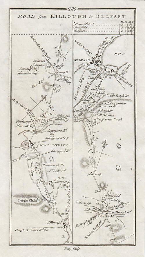 George Taylor and Andrew Skinner - Road from Killough to Belfast