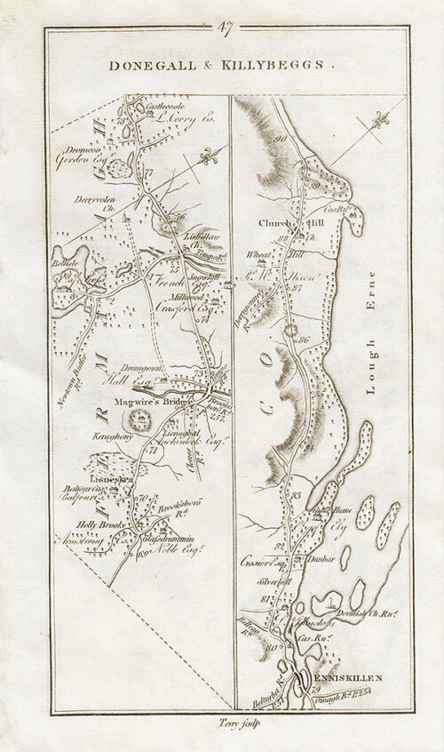 George Taylor and Andrew Skinner - Road from Magwire's Bridge to Enniskillen 