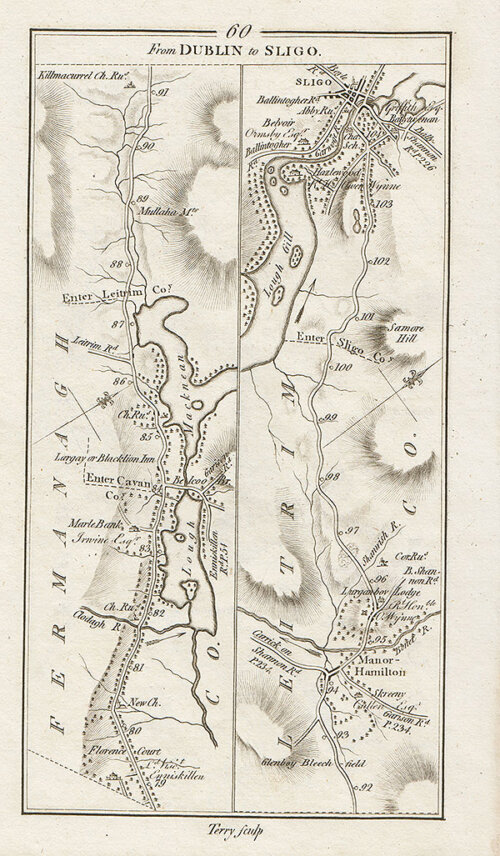 George Taylor and Andrew Skinner - Completion of the road from Dublin to Sligo 