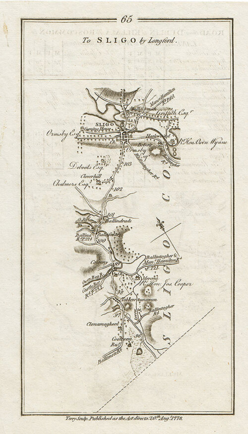 George Taylor and Andrew Skinner - Completion of the road to Sligo by Longford