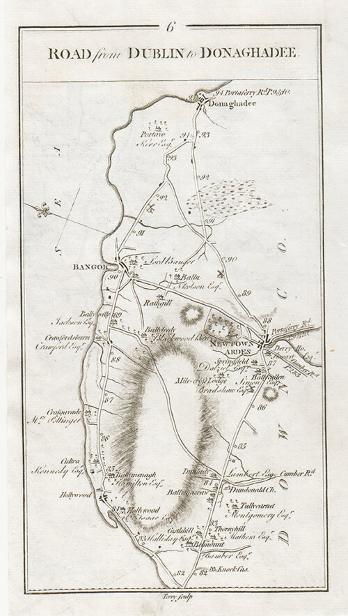 George Taylor and Andrew Skinner - Completion of the road from Dublin to Donaghadee  