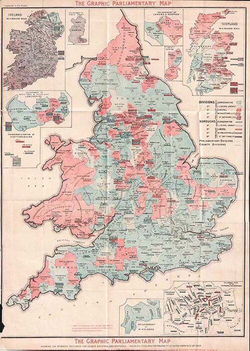 The Graphic Parliamentary Map