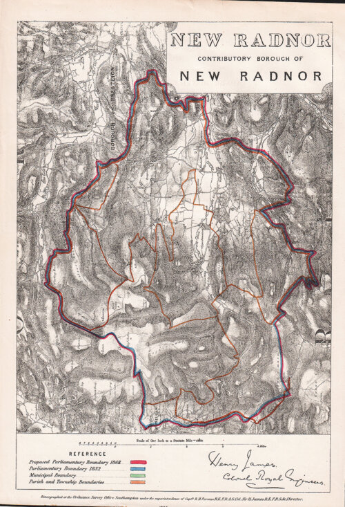 Contributory Borough of New Radnor.
