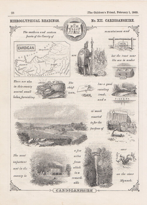 Hieroglyphical Readings - Cardiganshire.
