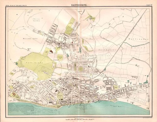 Eastbourne - John Bartholomew.