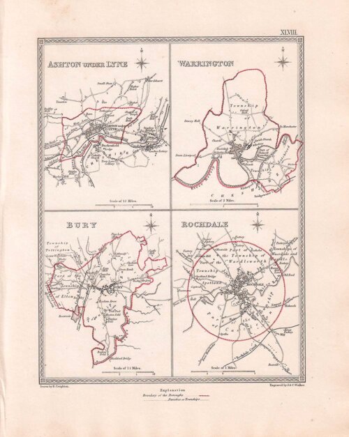 J. and C. Walker -  Ashton under Lyne Warrington Bury and Rochdale