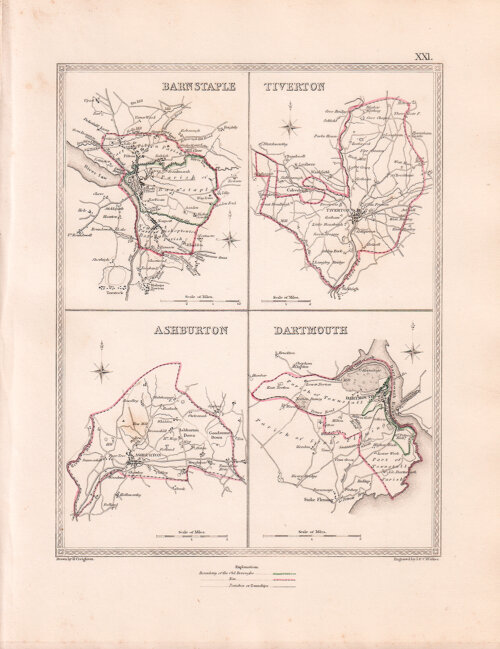 J. and C. Walker - Barnstable, Tiverton, Ashburton and Dartmouth.