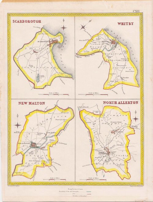 J. and C. Walker - Scarborough, Whitby, New Malton and North Allerton.