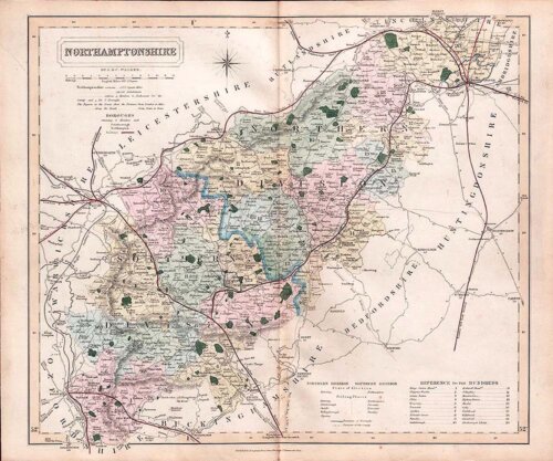 Northamptonshire by J & C Walker