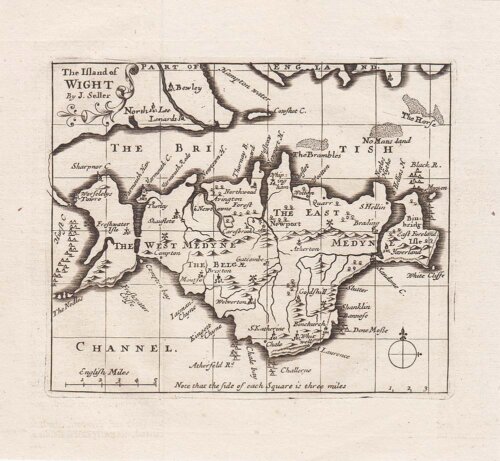 John Seller - The Island of Wight