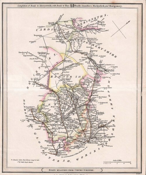 Completion of the Roads to Aberystwith.....