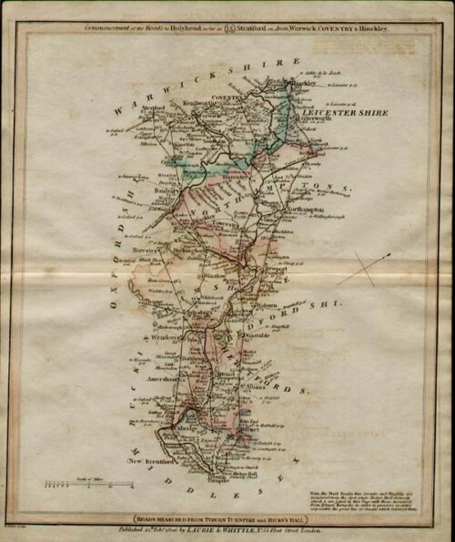 Commencement of the Roads to Holyhead......
