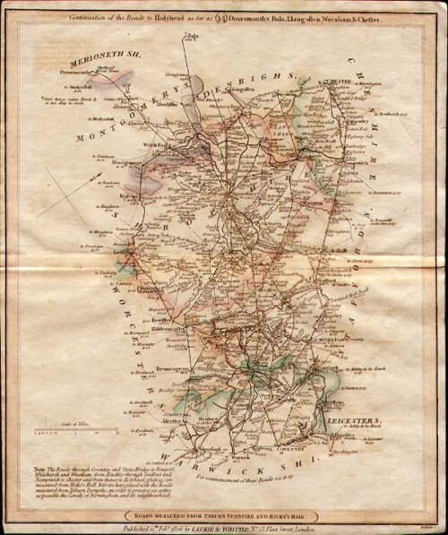 Continuation of the Roads to Holyhead.......