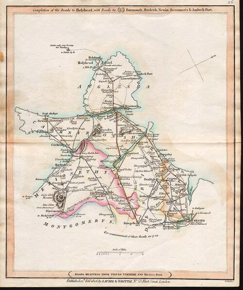 Completion of the Roads to Holyhead.......