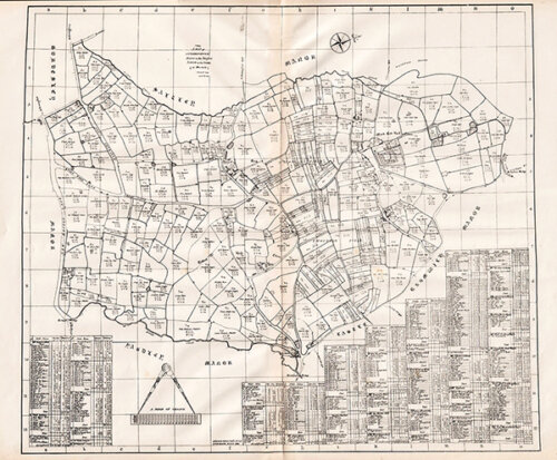 A Map of Little Bromwich Manor