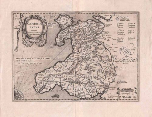 Humphrey Llwyd  -  Mercator/Jansson  1636  -  1642