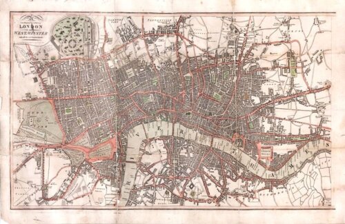 New Plan of the Cities of London and Westminster.....