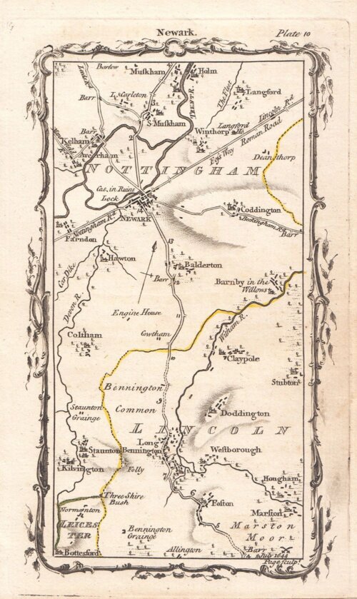 M.J. Armstrong -  Marston Moor to Newark. 